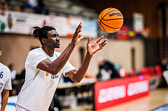 Basketball, Win2Day Superliga 2023/24, Grunddurchgang 12.Runde, Oberwart Gunners, Vienna Timberwolves, Shaquille Rombley (5)