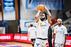Basketball, Win2Day Superliga 2023/24, Grunddurchgang 12.Runde, Oberwart Gunners, Vienna Timberwolves, Kris Monroe (13)