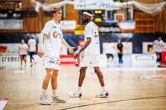 Basketball, Win2Day Superliga 2023/24, Grunddurchgang 12.Runde, Oberwart Gunners, Vienna Timberwolves, Noam Tomisser (15), Munis Tutu (10)