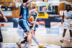 Basketball, Win2Day Superliga 2023/24, Grunddurchgang 12.Runde, Oberwart Gunners, Vienna Timberwolves, feature