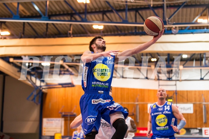Basketball, ABL 2016/17, Grunddurchgang 33.Runde, Oberwart Gunners, Gmunden Swans, Daniel Friedrich (6)