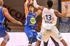 Basketball, ABL 2016/17, Grunddurchgang 33.Runde, Oberwart Gunners, Gmunden Swans, Adrian Mitchell (7)