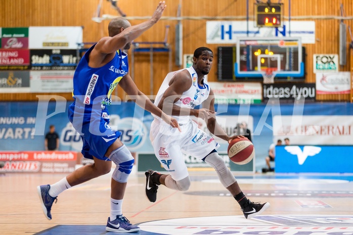 Basketball, ABL 2016/17, Grunddurchgang 33.Runde, Oberwart Gunners, Gmunden Swans, Christopher McNealy (8)