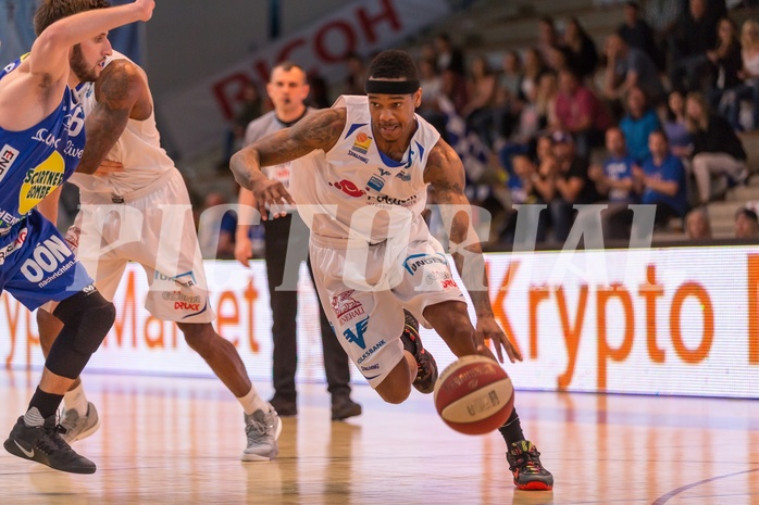 Basketball, ABL 2016/17, Grunddurchgang 33.Runde, Oberwart Gunners, Gmunden Swans, Derek Jackson Jr. (6)