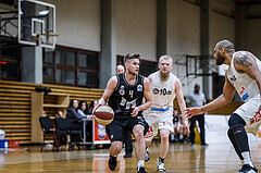 Basketball, Basketball Zweite Liga, Grunddurchgang 22.Runde, Mattersburg Rocks, Wörthersee Piraten, Ziga Erculj (4)