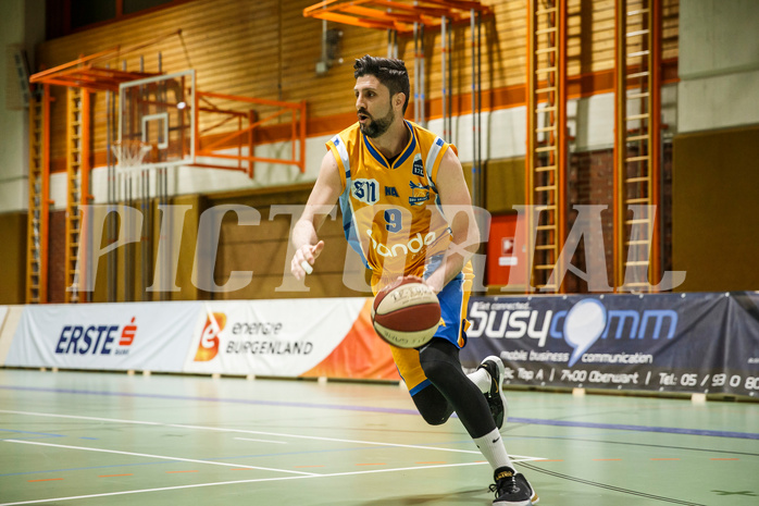 Basketball, Basketball Zweite Liga, Grunddurchgang 22.Runde, BBC Nord Dragonz, BBU Salzburg, Dimitris Mouratoglou (9)