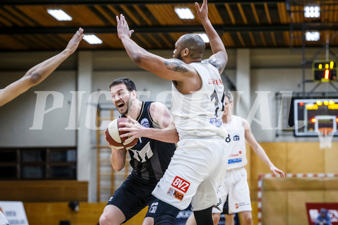 Basketball, Basketball Zweite Liga, Grunddurchgang 22.Runde, Mattersburg Rocks, Wörthersee Piraten, Maximilian Kunovjanek (14)