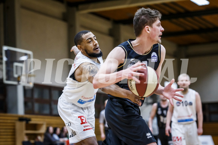 Basketball, Basketball Zweite Liga, Grunddurchgang 22.Runde, Mattersburg Rocks, Wörthersee Piraten, Tevz Ruzic (10)