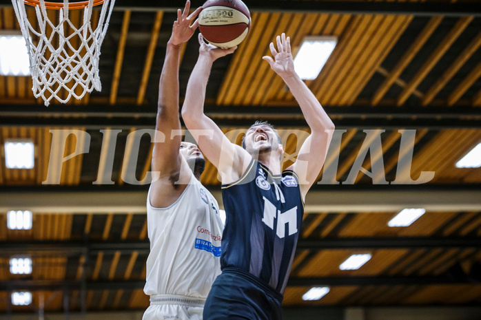 Basketball, Basketball Zweite Liga, Grunddurchgang 22.Runde, Mattersburg Rocks, Wörthersee Piraten, Maximilian Kunovjanek (14)