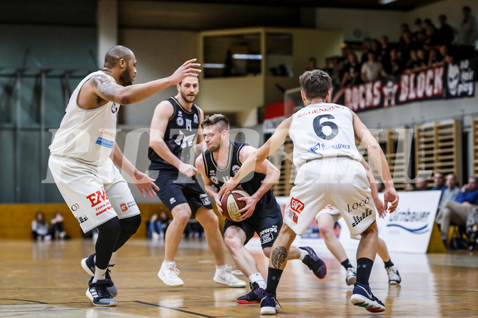 Basketball, Basketball Zweite Liga, Grunddurchgang 22.Runde, Mattersburg Rocks, Wörthersee Piraten, Ziga Erculj (4)