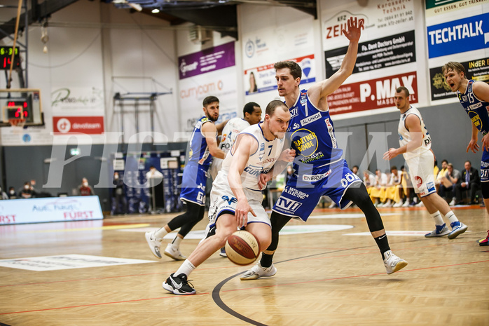 Basketball, Basketball Austria Cup 2020/21, Finale, Oberwart Gunners, Gmunden Swans, Sebastian Käferle (7)