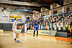 Basketball, Basketball Austria Cup 2020/21, Finale, Oberwart Gunners, Gmunden Swans, Benedikt Güttl (7)