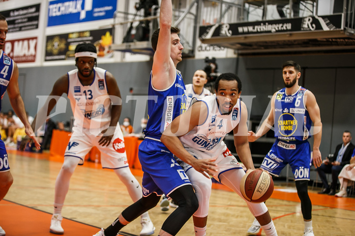 Basketball, Basketball Austria Cup 2020/21, Finale, Oberwart Gunners, Gmunden Swans, Lawrence Alexander (4)