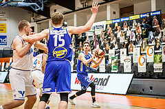Basketball, Basketball Austria Cup 2020/21, Finale, Oberwart Gunners, Gmunden Swans, Benedikt Güttl (7)