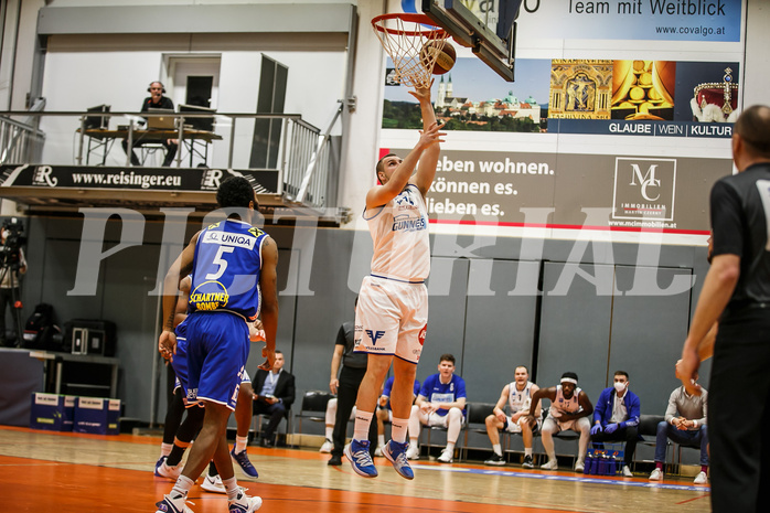 Basketball, Basketball Austria Cup 2020/21, Finale, Oberwart Gunners, Gmunden Swans, Renato Poljak (16)