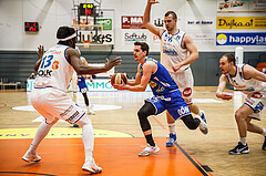 Basketball, Basketball Austria Cup 2020/21, Finale, Oberwart Gunners, Gmunden Swans, Benedikt Güttl (7)