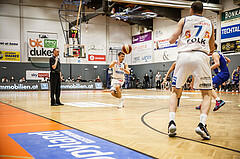 Basketball, Basketball Austria Cup 2020/21, Finale, Oberwart Gunners, Gmunden Swans, Jonathan Knessl (12)