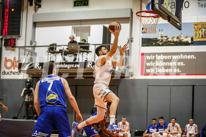 Basketball, Basketball Austria Cup 2020/21, Finale, Oberwart Gunners, Gmunden Swans, Ignas Fiodorovas (5)
