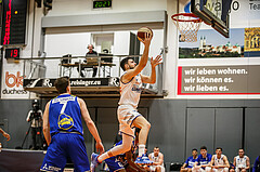 Basketball, Basketball Austria Cup 2020/21, Finale, Oberwart Gunners, Gmunden Swans, Ignas Fiodorovas (5)