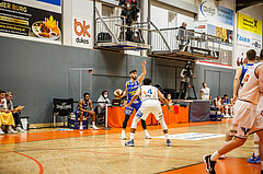 Basketball, Basketball Austria Cup 2020/21, Finale, Oberwart Gunners, Gmunden Swans, Daniel Friedrich (6)