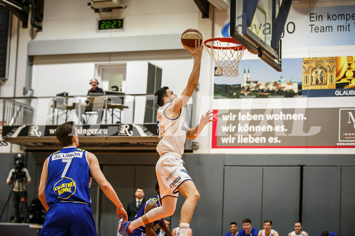 Basketball, Basketball Austria Cup 2020/21, Finale, Oberwart Gunners, Gmunden Swans, Ignas Fiodorovas (5)