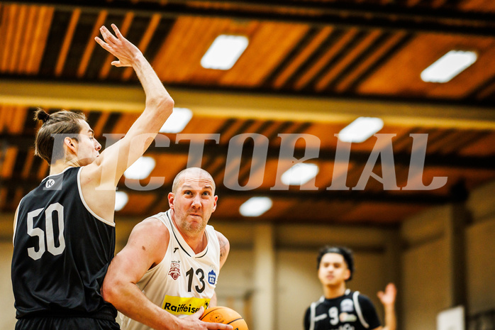 Basketball, Basketball Zweite Liga 2023/24, Grunddurchgang 13.Runde, Mattersburg Rocks, Basket Flames, Corey Hallett (13)