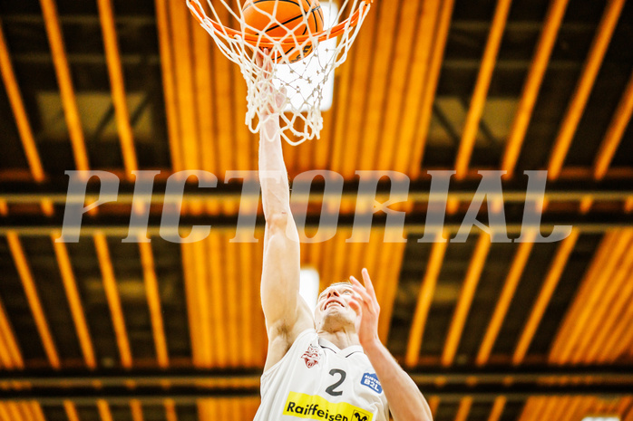 Basketball, Basketball Zweite Liga 2023/24, Grunddurchgang 13.Runde, Mattersburg Rocks, Basket Flames, Evgenios Sergienko (2)
