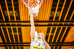 Basketball, Basketball Zweite Liga 2023/24, Grunddurchgang 13.Runde, Mattersburg Rocks, Basket Flames, Evgenios Sergienko (2)