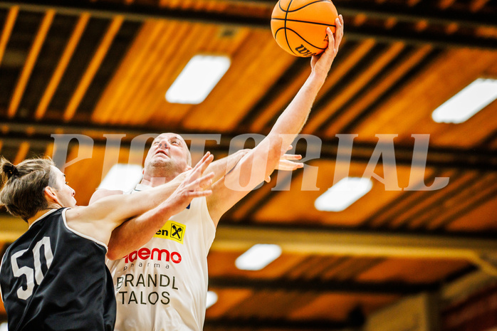 Basketball, Basketball Zweite Liga 2023/24, Grunddurchgang 13.Runde, Mattersburg Rocks, Basket Flames, Corey Hallett (13)