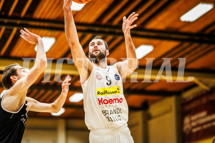 Basketball, Basketball Zweite Liga 2023/24, Grunddurchgang 13.Runde, Mattersburg Rocks, Basket Flames, Tobias Winkler (9)