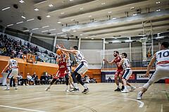 Basketball, Win2Day Superliga 2023/24, Grunddurchgang 17.Runde, Vienna Timberwolves, BC Vienna, Bogic Vujosevic (5)