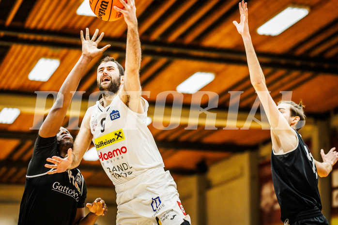 Basketball, Basketball Zweite Liga 2023/24, Grunddurchgang 13.Runde, Mattersburg Rocks, Basket Flames, Tobias Winkler (9)