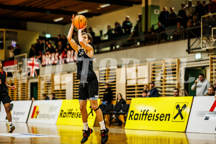 Basketball, Basketball Zweite Liga 2023/24, Grunddurchgang 13.Runde, Mattersburg Rocks, Basket Flames, Patrick Fister (13)