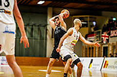 Basketball, Basketball Zweite Liga 2023/24, Grunddurchgang 13.Runde, Mattersburg Rocks, Basket Flames, Dean-Leon Cantor (9)