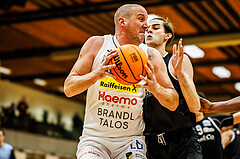 Basketball, Basketball Zweite Liga 2023/24, Grunddurchgang 13.Runde, Mattersburg Rocks, Basket Flames, Corey Hallett (13)