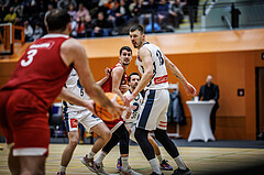 Basketball, Win2Day Superliga 2023/24, Grunddurchgang 17.Runde, Vienna Timberwolves, BC Vienna, Bogic Vujosevic (5)