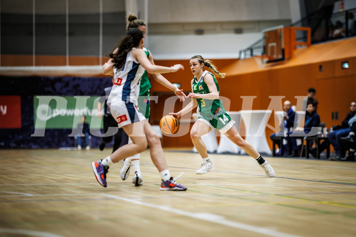 Basketball, Win2Day Basketball Damen Superliga 2023/24, Grunddurchgang 8.Runde, Vienna Timberwolves, UBI Graz, Jördis Reisner (14)