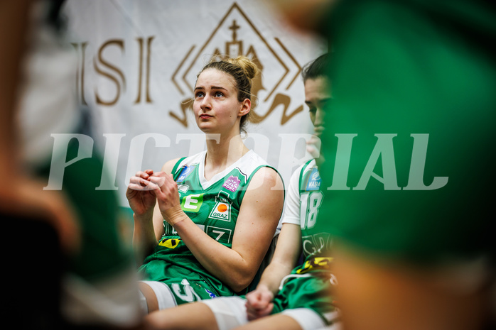 Basketball, Win2Day Basketball Damen Superliga 2023/24, Grunddurchgang 8.Runde, Vienna Timberwolves, UBI Graz, Simone Sill (15)