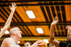 Basketball, Basketball Zweite Liga 2023/24, Grunddurchgang 13.Runde, Mattersburg Rocks, Basket Flames, Corey Hallett (13)