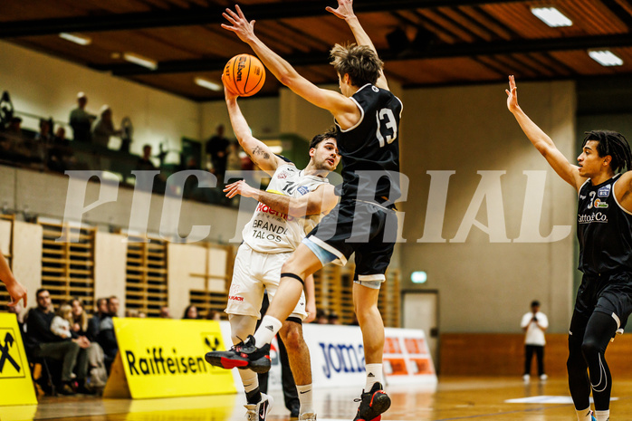 Basketball, Basketball Zweite Liga 2023/24, Grunddurchgang 13.Runde, Mattersburg Rocks, Basket Flames, Julian Alper (10)
