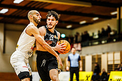 Basketball, Basketball Zweite Liga 2023/24, Grunddurchgang 13.Runde, Mattersburg Rocks, Basket Flames, Mika Petritsch (29)