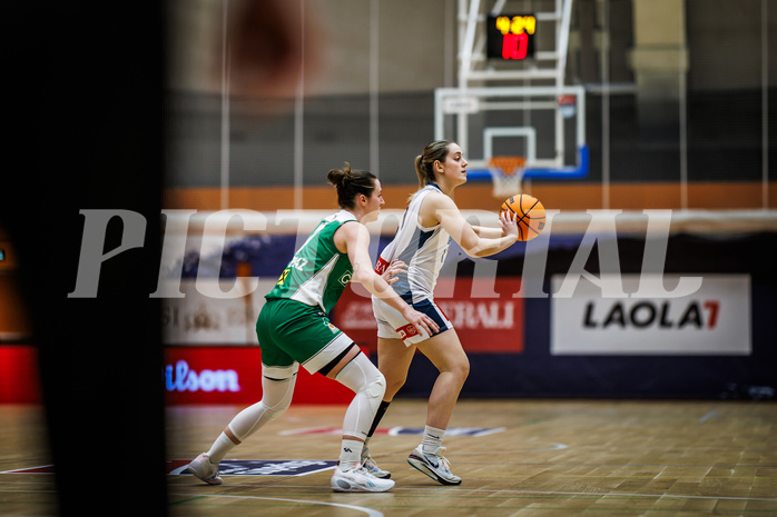 Basketball, Win2Day Basketball Damen Superliga 2023/24, Grunddurchgang 8.Runde, Vienna Timberwolves, UBI Graz, Gloria Niknejad (11)