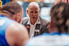 Basketball, Basketball Superliga 2023/24, Grunddurchgang 17.Runde, Oberwart Gunners, SKN St. Poelten, Mike Coffin (Head Coach)