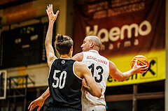 Basketball, Basketball Zweite Liga 2023/24, Grunddurchgang 13.Runde, Mattersburg Rocks, Basket Flames, Corey Hallett (13)