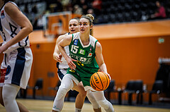 Basketball, Win2Day Basketball Damen Superliga 2023/24, Grunddurchgang 8.Runde, Vienna Timberwolves, UBI Graz, Simone Sill (15)