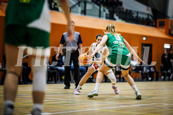 Basketball, Win2Day Basketball Damen Superliga 2023/24, Grunddurchgang 8.Runde, Vienna Timberwolves, UBI Graz, Aleksandra Novakovic (8)