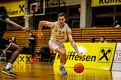 Basketball, Basketball Zweite Liga 2023/24, Grunddurchgang 13.Runde, Mattersburg Rocks, Basket Flames, Evgenios Sergienko (2)