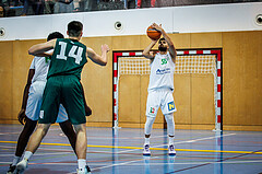 Basketball, Basketball Zweite Liga 2024/25, Grunddurchgang 7.Runde, UDW Alligators, Dornbirn Lions, Josip Valentic (55)