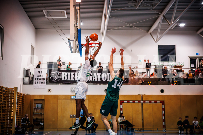 Basketball, Basketball Zweite Liga 2024/25, Grunddurchgang 7.Runde, UDW Alligators, Dornbirn Lions, Kingsley Fobi (14)