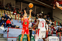 Basketball, win2day Basketball Superliga 2024/25, Grunddurchgang 8.Runde, SKN St. Pölten, Flyers Wels, Dejan Kovacevic (17)